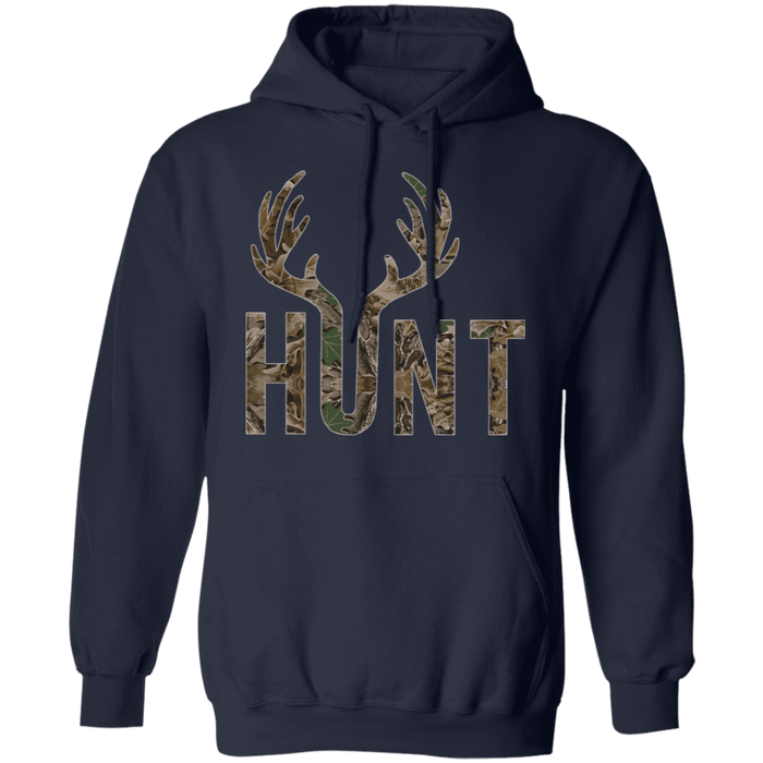 CustomCat Gosszy - Deer Hunting - tshirt Apparel G185 Gildan Pullover Hoodie 8 oz. / Navy / S