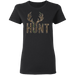 CustomCat Gosszy - Deer Hunting - tshirt Apparel G500L Gildan Ladies' 5.3 oz. T-Shirt / Black / S