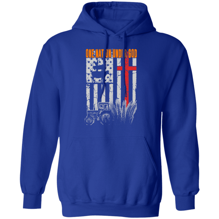 CustomCat Gosszy - Farm nation - tshirt Apparel G185 Gildan Pullover Hoodie 8 oz. / Royal / S