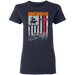 CustomCat Gosszy - Farm nation - tshirt Apparel G500L Gildan Ladies' 5.3 oz. T-Shirt / Navy / S