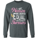 CustomCat Gosszy - Farm women - tshirt Apparel G240 Gildan LS Ultra Cotton T-Shirt / Dark Heather / S
