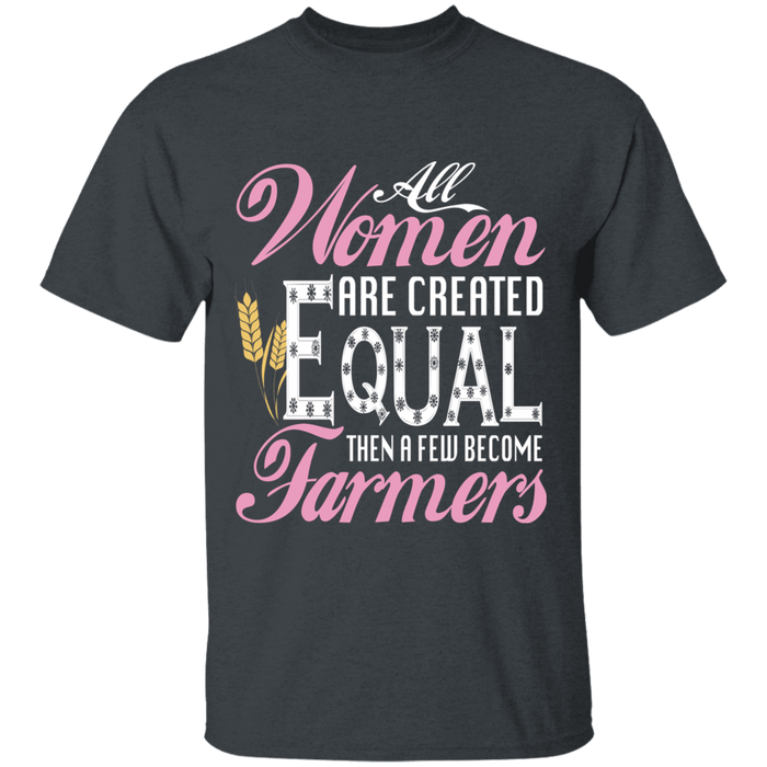 CustomCat Gosszy - Farm women - tshirt Apparel G500 Gildan 5.3 oz. T-Shirt / Dark Heather / S