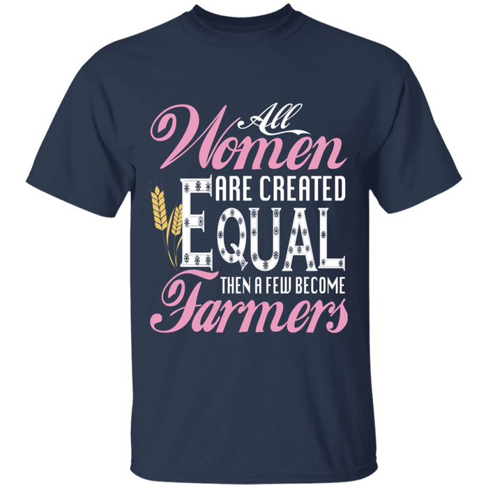 CustomCat Gosszy - Farm women - tshirt Apparel G500 Gildan 5.3 oz. T-Shirt / Navy / S