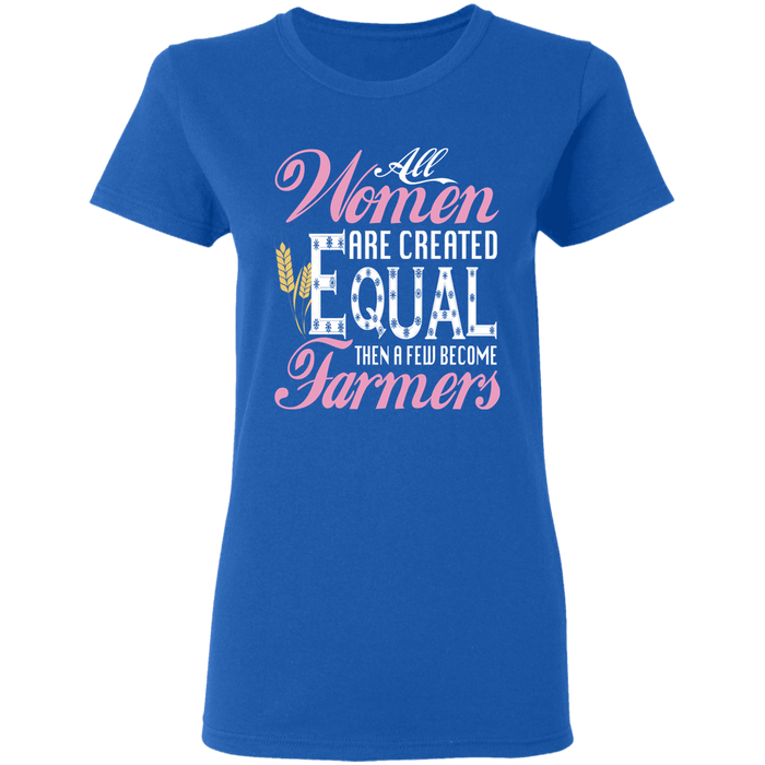 CustomCat Gosszy - Farm women - tshirt Apparel G500L Gildan Ladies' 5.3 oz. T-Shirt / Royal / S