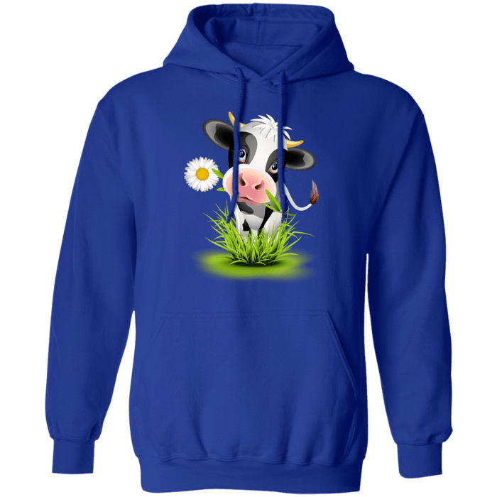 CustomCat Gosszy - Farmer holstein - tshirt Apparel G185 Gildan Pullover Hoodie 8 oz. / Royal / S