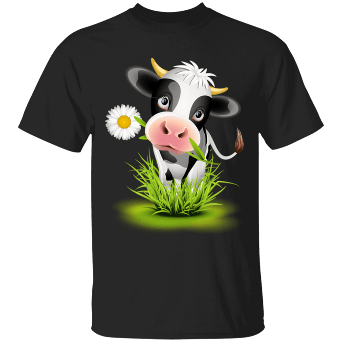 CustomCat Gosszy - Farmer holstein - tshirt Apparel G500 Gildan 5.3 oz. T-Shirt / Black / S