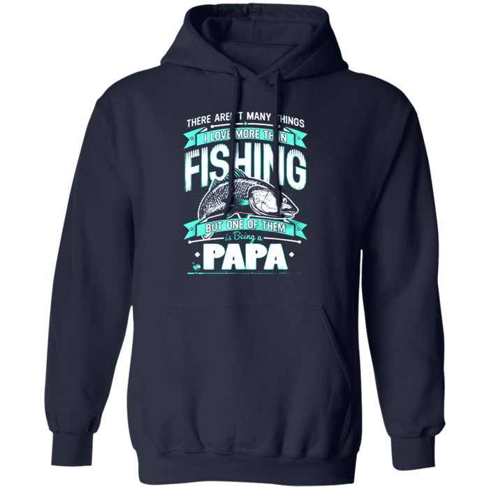 CustomCat Gosszy - Fishing PaPa - tshirt Apparel G185 Gildan Pullover Hoodie 8 oz. / Navy / S