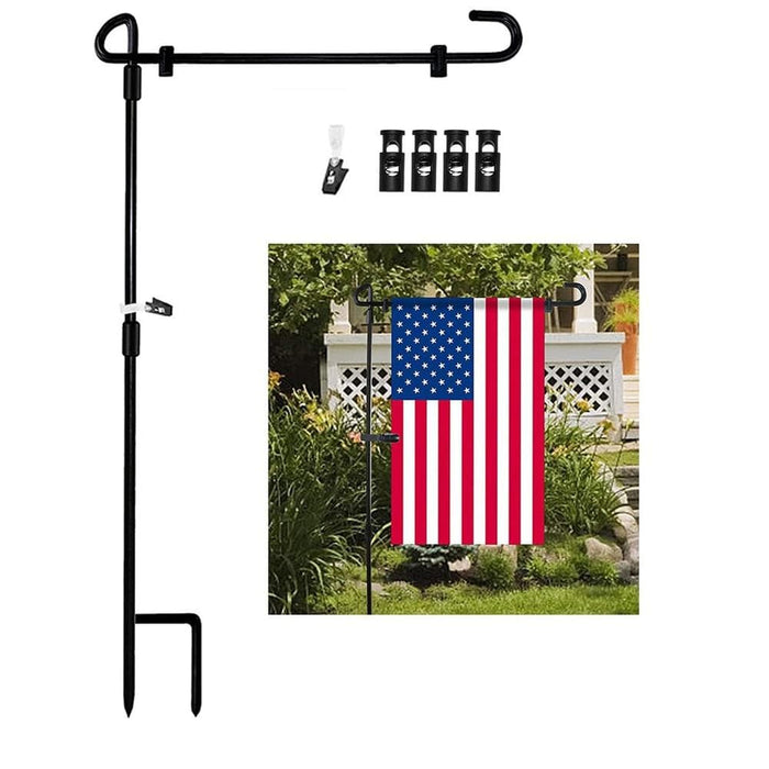 Gosszy Gosszy - Garden Iron Flag Pole, gardern flag FLAGPOLE