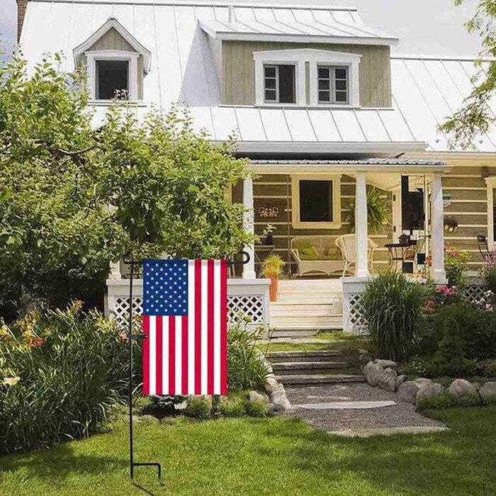 Gosszy Gosszy - Garden Iron Flag Pole, gardern flag FLAGPOLE