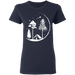 CustomCat Gosszy - Happy camper 2 - tshirt Apparel G500L Gildan Ladies' 5.3 oz. T-Shirt / Navy / S