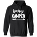 CustomCat Gosszy - Happy camper - tshirt Apparel G185 Gildan Pullover Hoodie 8 oz. / Black / S