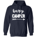 CustomCat Gosszy - Happy camper - tshirt Apparel G185 Gildan Pullover Hoodie 8 oz. / Navy / S