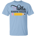 CustomCat Gosszy - Hello Eighth grade Apparel G500B Youth 5.3 oz 100% Cotton T-Shirt / Light Blue / YXS