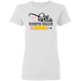 CustomCat Gosszy - Hello Eighth grade Apparel G500L Ladies' 5.3 oz. T-Shirt / White / S