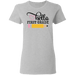 CustomCat Gosszy - Hello First grade Apparel G500L Ladies' 5.3 oz. T-Shirt / Sport Grey / S