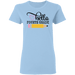 CustomCat Gosszy - Hello Fourth grade Apparel G500L Ladies' 5.3 oz. T-Shirt / Light Blue / S