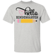 CustomCat Gosszy - Hello Kindergarten Apparel G500B Youth 5.3 oz 100% Cotton T-Shirt / Ash / YXS