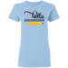 CustomCat Gosszy - Hello Kindergarten Apparel G500L Ladies' 5.3 oz. T-Shirt / Light Blue / S