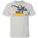 CustomCat Gosszy - Hello Pre-K grade Apparel G500B Youth 5.3 oz 100% Cotton T-Shirt / Ash / YXS