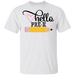CustomCat Gosszy - Hello Pre-K grade Apparel G500B Youth 5.3 oz 100% Cotton T-Shirt / White / YXS