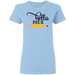 CustomCat Gosszy - Hello Pre-K grade Apparel G500L Ladies' 5.3 oz. T-Shirt / Light Blue / S