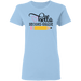 CustomCat Gosszy - Hello Second grade Apparel G500L Ladies' 5.3 oz. T-Shirt / Light Blue / S
