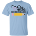 CustomCat Gosszy - Hello Sixth grade Apparel G500 5.3 oz. T-Shirt / Light Blue / S