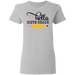 CustomCat Gosszy - Hello Sixth grade Apparel G500L Ladies' 5.3 oz. T-Shirt / Sport Grey / S