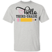 CustomCat Gosszy - Hello Third grade Apparel G500 5.3 oz. T-Shirt / Ash / S