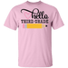 CustomCat Gosszy - Hello Third grade Apparel G500 5.3 oz. T-Shirt / Light Pink / S