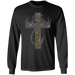 CustomCat Gosszy - Hunter Cross - tshirt Apparel G240 Gildan LS Ultra Cotton T-Shirt / Black / S