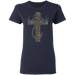 CustomCat Gosszy - Hunter Cross - tshirt Apparel G500L Gildan Ladies' 5.3 oz. T-Shirt / Navy / S
