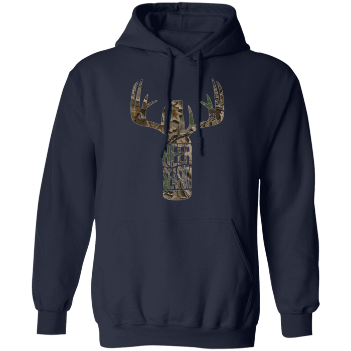 CustomCat Gosszy - Hunting beer - tshirt Apparel G185 Gildan Pullover Hoodie 8 oz. / Navy / S