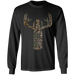 CustomCat Gosszy - Hunting beer - tshirt Apparel G240 Gildan LS Ultra Cotton T-Shirt / Black / S