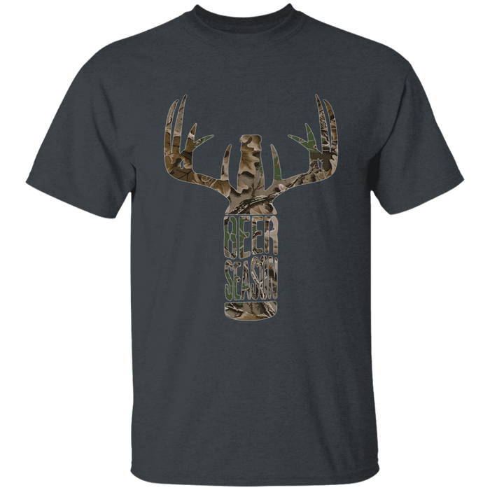 CustomCat Gosszy - Hunting beer - tshirt Apparel G500 Gildan 5.3 oz. T-Shirt / Dark Heather / S