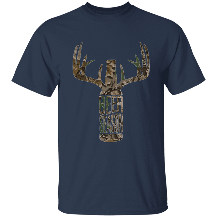 CustomCat Gosszy - Hunting beer - tshirt Apparel G500 Gildan 5.3 oz. T-Shirt / Navy / S