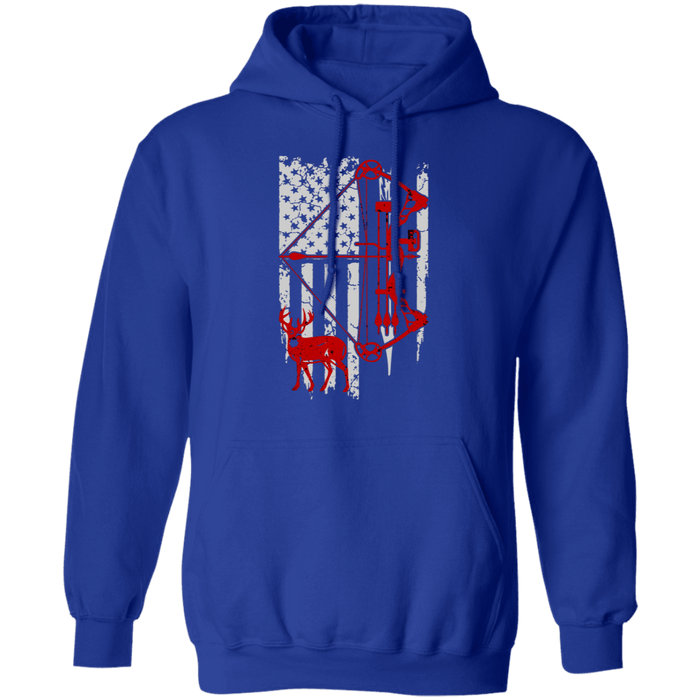 CustomCat Gosszy - Hunting Flag - tshirt Apparel G185 Gildan Pullover Hoodie 8 oz. / Royal / S