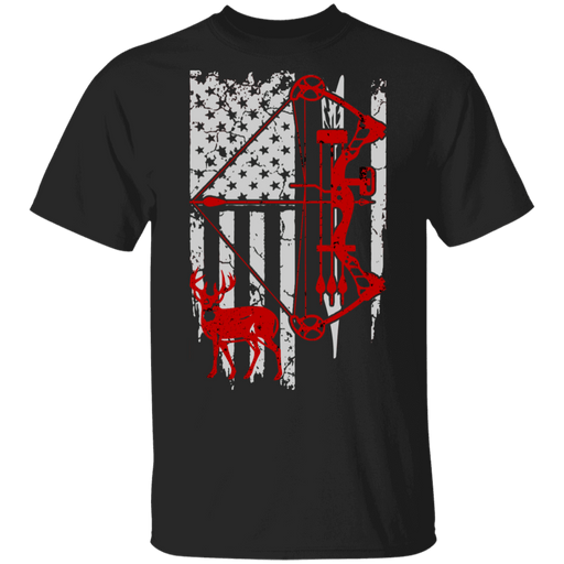 CustomCat Gosszy - Hunting Flag - tshirt Apparel G500 Gildan 5.3 oz. T-Shirt / Black / S