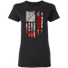 CustomCat Gosszy - Hunting Flag - tshirt Apparel G500L Gildan Ladies' 5.3 oz. T-Shirt / Black / S