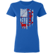 CustomCat Gosszy - Hunting Flag - tshirt Apparel G500L Gildan Ladies' 5.3 oz. T-Shirt / Royal / S