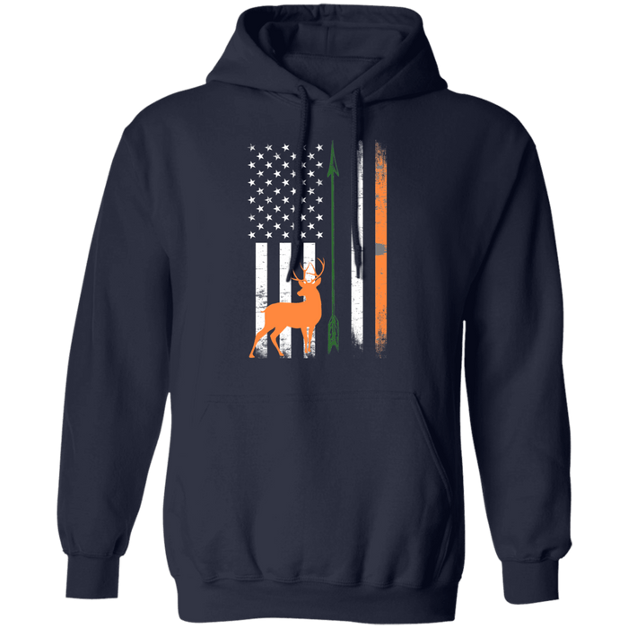 CustomCat Gosszy - Hunting irish - tshirt Apparel G185 Gildan Pullover Hoodie 8 oz. / Navy / S