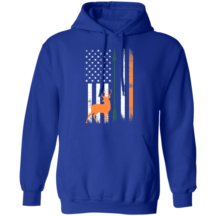 CustomCat Gosszy - Hunting irish - tshirt Apparel G185 Gildan Pullover Hoodie 8 oz. / Royal / S