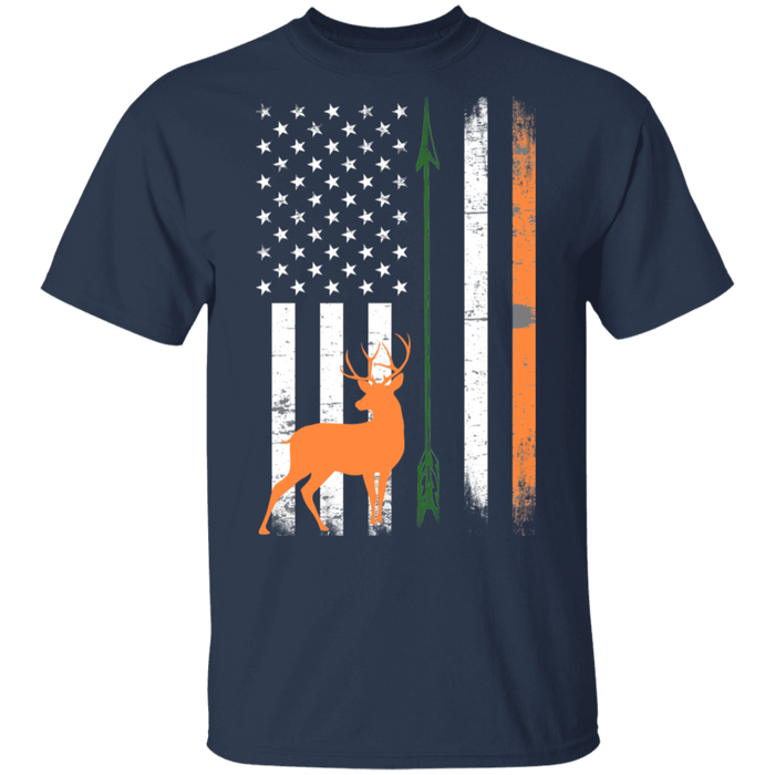 CustomCat Gosszy - Hunting irish - tshirt Apparel G500 Gildan 5.3 oz. T-Shirt / Navy / S