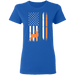 CustomCat Gosszy - Hunting irish - tshirt Apparel G500L Gildan Ladies' 5.3 oz. T-Shirt / Royal / S