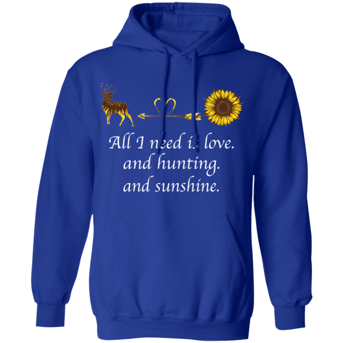 CustomCat Gosszy - Hunting sunshine - tshirt Apparel G185 Gildan Pullover Hoodie 8 oz. / Royal / S