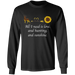 CustomCat Gosszy - Hunting sunshine - tshirt Apparel G240 Gildan LS Ultra Cotton T-Shirt / Black / S