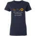 CustomCat Gosszy - Hunting sunshine - tshirt Apparel G500L Gildan Ladies' 5.3 oz. T-Shirt / Navy / S