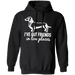 CustomCat Gosszy - i've got friends, dog - tshirt Apparel G185 Gildan Pullover Hoodie 8 oz. / Black / S