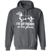 CustomCat Gosszy - i've got friends, dog - tshirt Apparel G185 Gildan Pullover Hoodie 8 oz. / Dark Heather / S