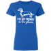 CustomCat Gosszy - i've got friends, dog - tshirt Apparel G500L Gildan Ladies' 5.3 oz. T-Shirt / Royal / S